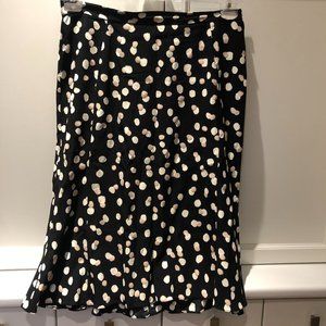 Altuzarra Printed Lightweight Crepe Flare Skirt